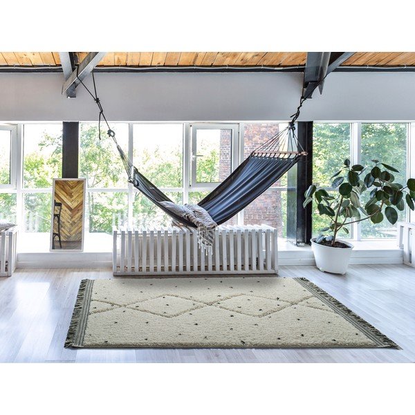 Smėlio spalvos kilimas Universal Horizon Dots, 76 x 150 cm-image-2