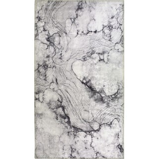 Šviesiai pilkas plaunamas kilimas 80x50 cm - Vitaus