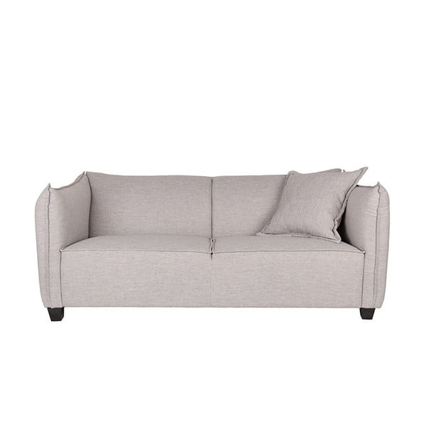 Šviesiai pilka sofa "White Label Twill