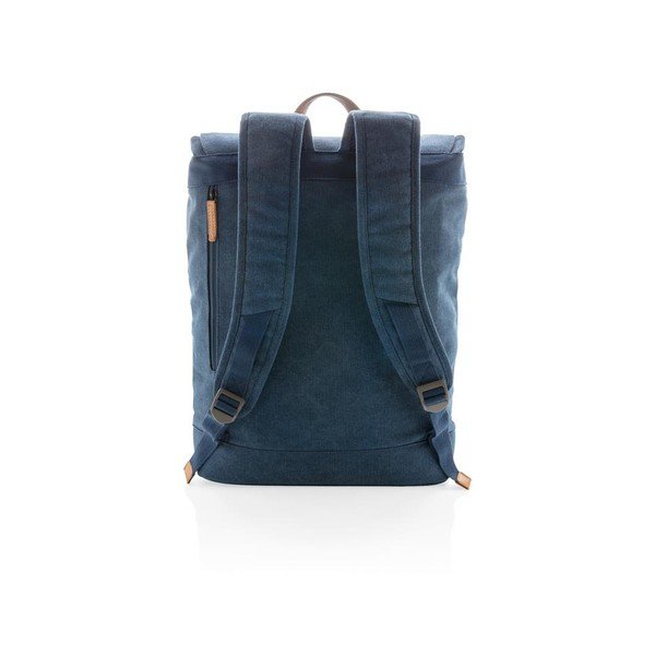 Mėlyna drobės nešiojamojo kompiuterio kuprinė 15,6'' XD Design Collection , 19 l-image-2