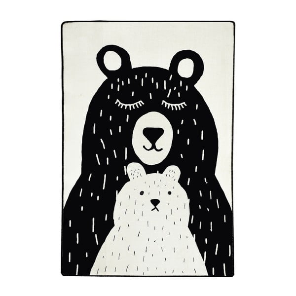 Vaikiškas kilimas Bears, 100 x 160 cm