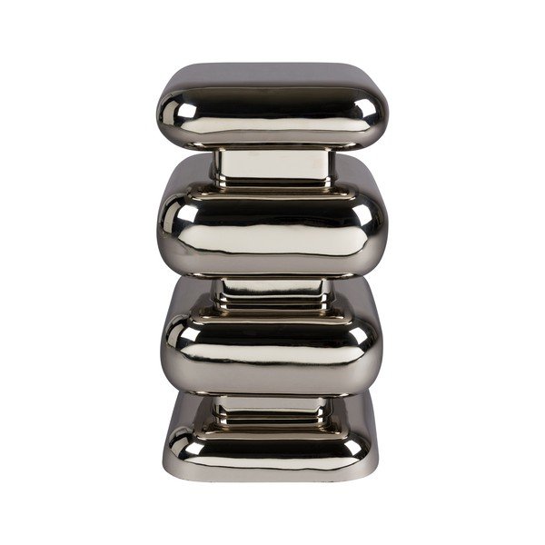 Iš metalo šoninis stalas 29x29 cm Stubby – Dutchbone-image-2