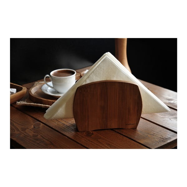 Bambukinis popierinių servetėlių laikiklis Bambum Lola-image-1