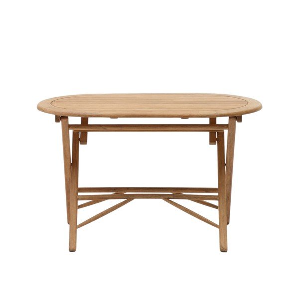 Iš akacijos masyvo sodo valgomojo stalas 70x120 cm Dandara – Kave Home