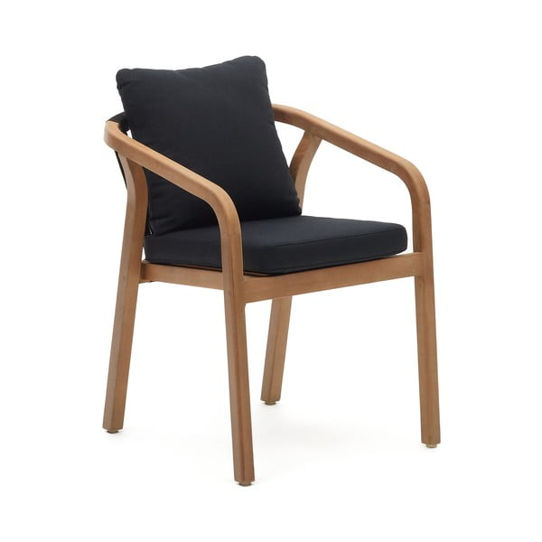 Valgomojo kėdės juodos spalvos/natūralios spalvos 4 vnt. Malaret – Kave Home