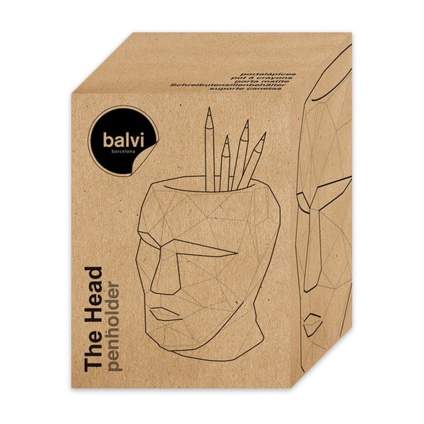 Biuro organizatorius kanceliarinėms prekėms iš cemento Head – Balvi-image-3