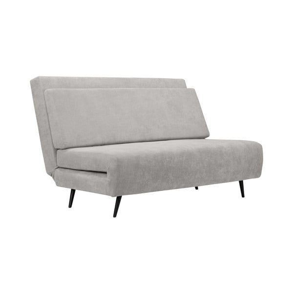 Sulankstoma sofa šviesiai pilkos spalvos 87 cm Mallory – Støraa-image-2