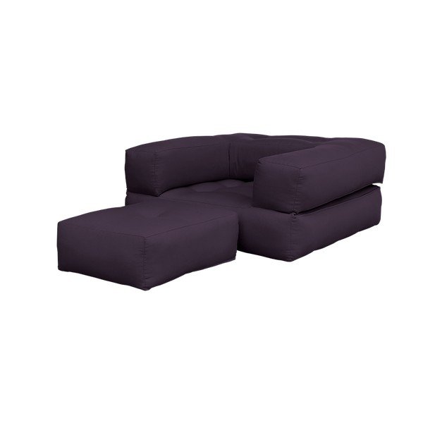 Kintamas fotelis "Karup Cube Purple-image-3