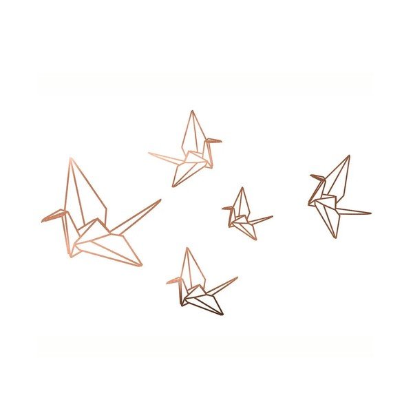 Sienų lipdukas Really Nice Things Origami, 60 x 40 cm