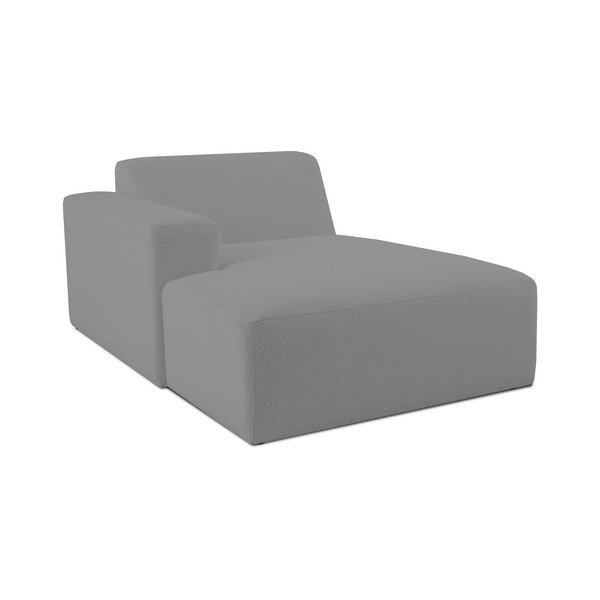 Iš boucle modulinė sofa pilkos spalvos (su kairiuoju kampu) Roxy – Scandic-image-1