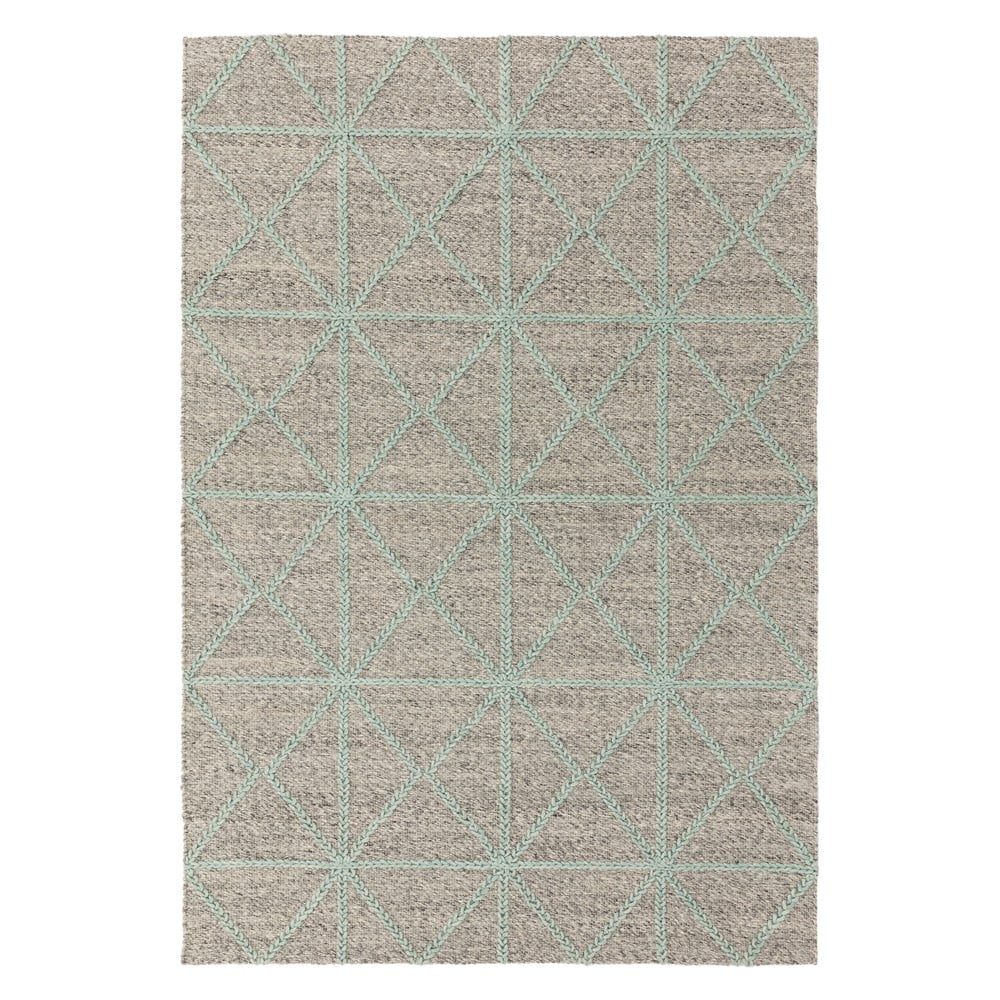 Smėlio ir turkio spalvos kilimas Asiatic Carpets Prism, 120 x 170 cm