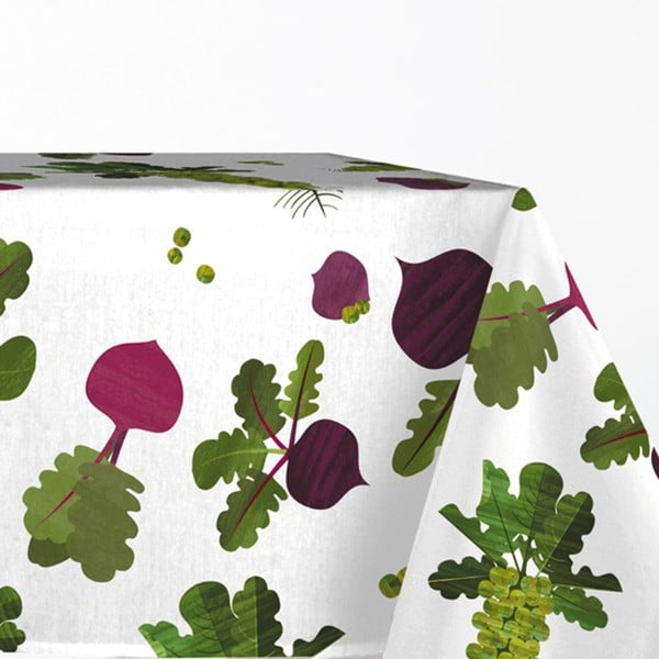 Medvilninė staltiesė Happy Friday Basic Greenery, 150 x 150 cm-image-1