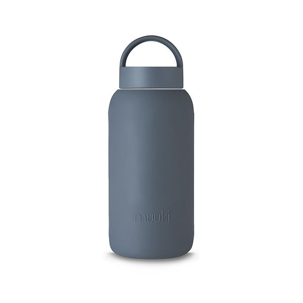 Tamsiai pilkos spalvos kelioninis buteliukas 720 ml Smoke Grey – Muuki-image-2