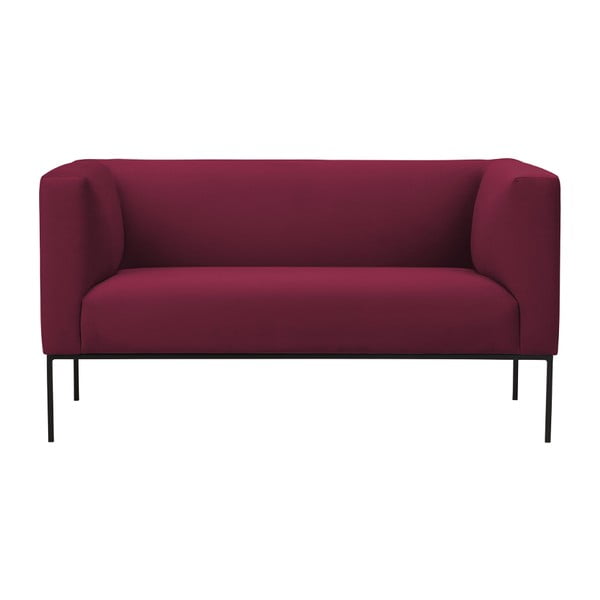 Raudona dvivietė sofa Windsor & Co Sofas Neptune