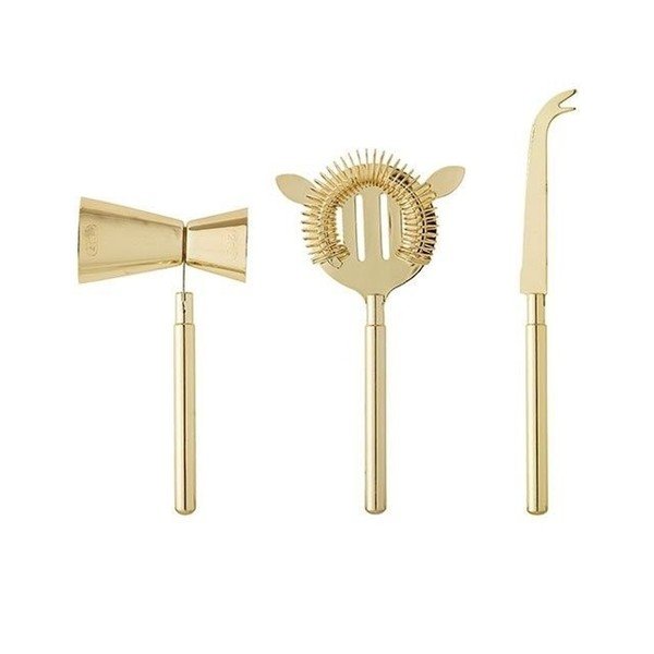 Auksinis barmeno rinkinys Bloomingville