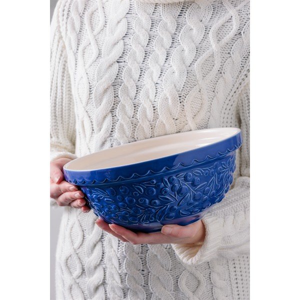 Mėlynos spalvos iš akmens masės dubuo ø 26 cm Fruits Blueberry – Mason Cash-image-2