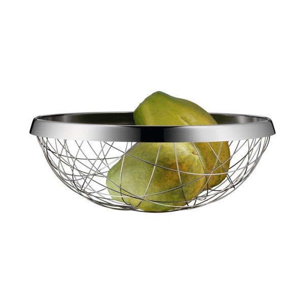 Nerūdijančio plieno vaisių krepšelis WMF Cromargan® Lounge Living, ⌀ 30 cm-image-1