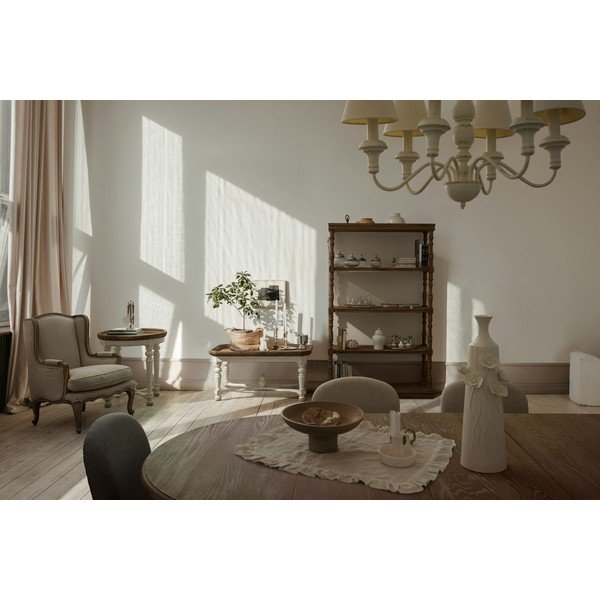Smėlio spalvos krėslas iš lino Catherine – Bizzotto-image-1
