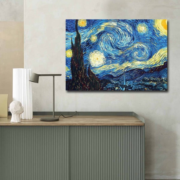 Sieninė reprodukcija ant drobės Vincent Van Gogh, 100 x 70 cm-image-3