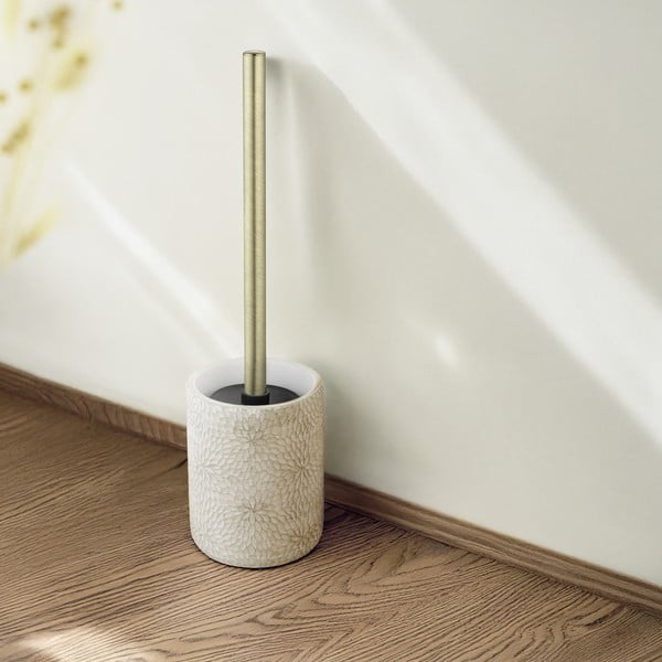 Baltos spalvos iš polirezino tualeto šepetys Montalfano – Wenko-image-1