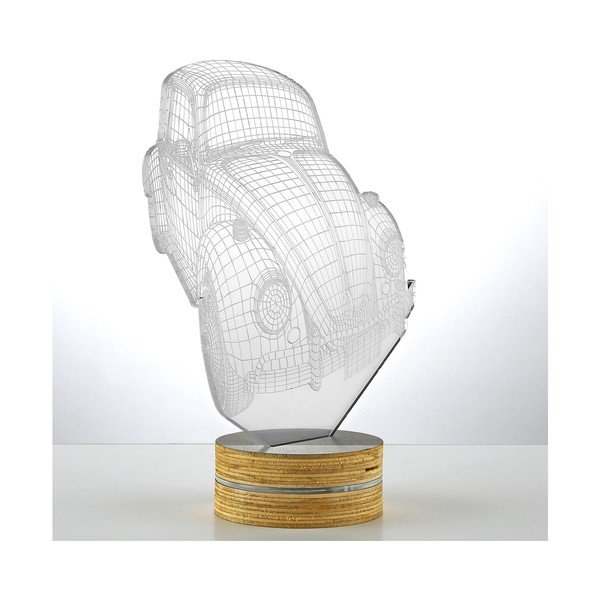 3D stalinis šviestuvas Senas automobilis-image-1