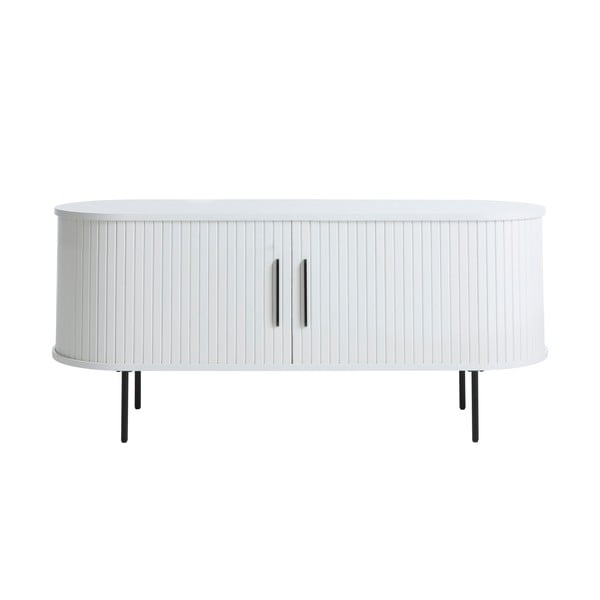 TV spintelė baltos spalvos 120x56x40 cm Nola – Unique Furniture