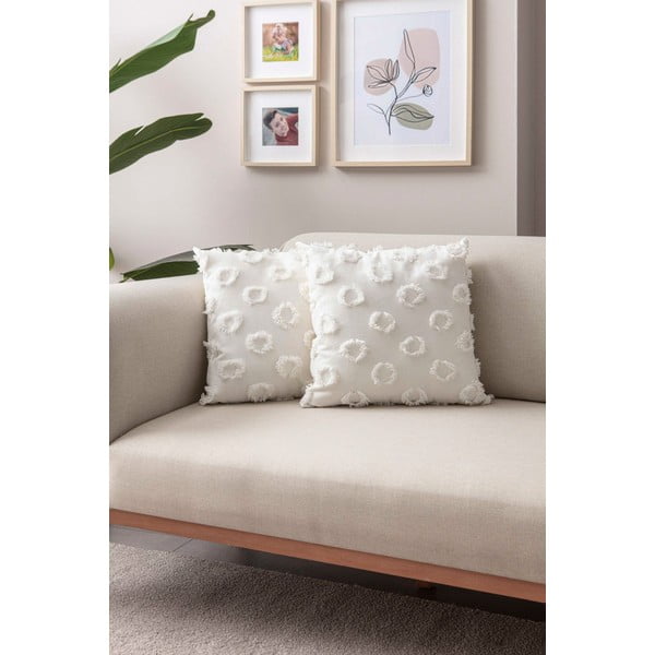 Dekoratyviniai pagalvių užvalkalai 2 vnt. 43x43 cm – Mioli Decor-image-1