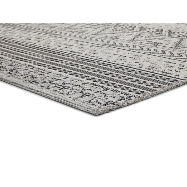 Pilkas lauko kilimas Universal Weave Geo, 77 x 150 cm-image-2