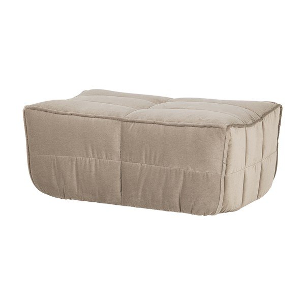 Taupe spalvos iš audinio taburetė iš velveto Cluster – vtwonen-image-2