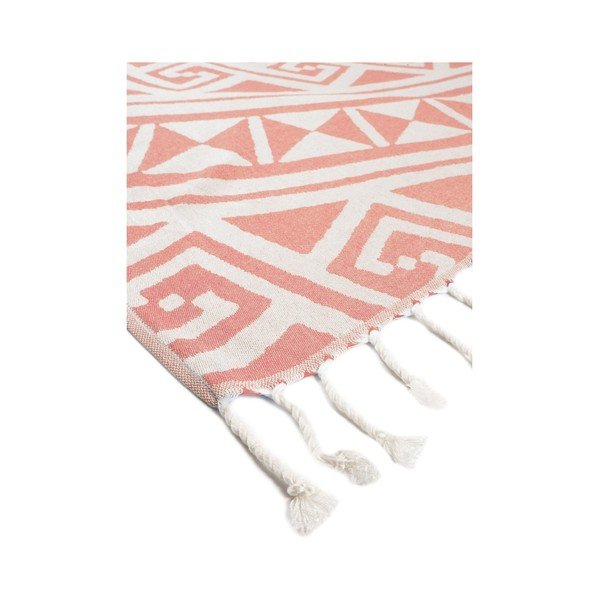 Oranžinis hamamo rankšluostis Kate Louise Mirabelle, 165 x 100 cm-image-1