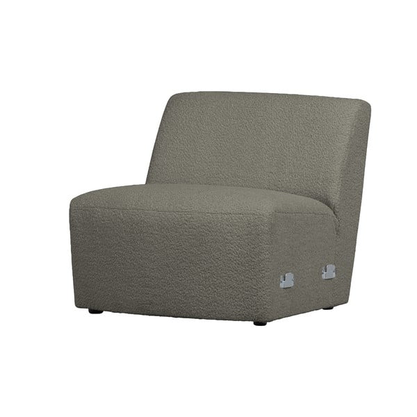 Modulinė sofa iš boucle khaki spalvos (modulinė) Coco  – WOOOD