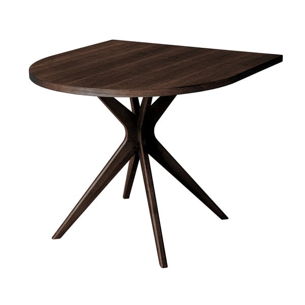 Valgomojo stalas iš riešutmedžio 90x90 cm Jubi – Ragaba