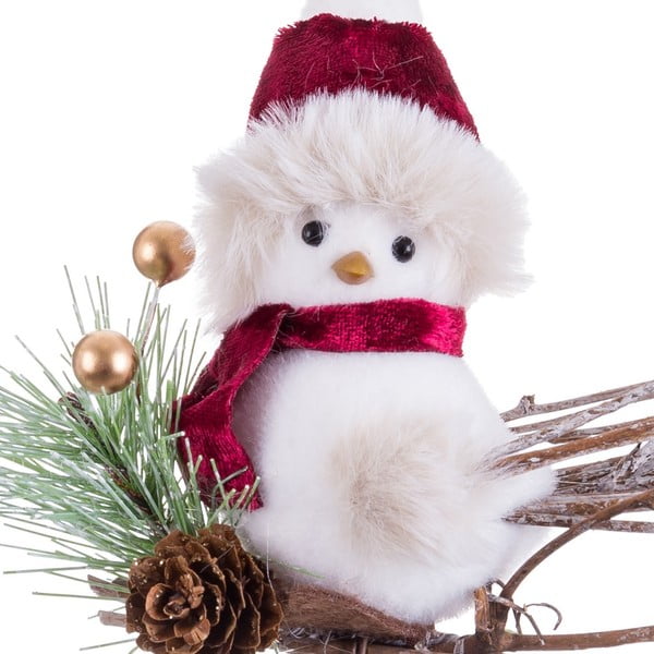 Iš tekstilės eglutės papuošimas 13 cm Bird – Casa Selección-image-1