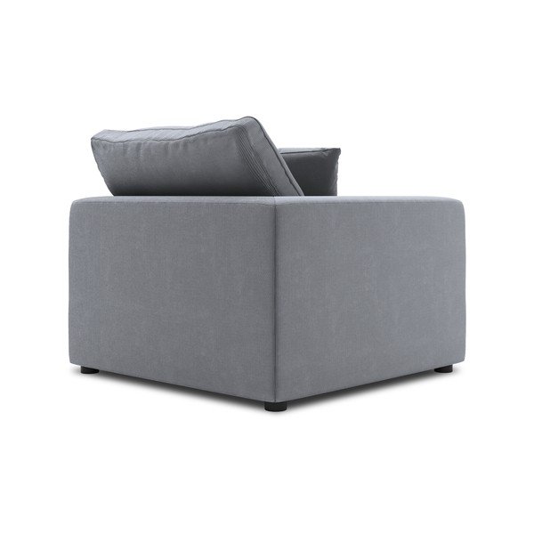 Pilkas modulinės sofos kampas Windsor & Co Sofas Galaxy, kairysis kampas-image-3