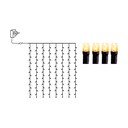 Lauko LED girlianda Star Trading Curtain, ilgis 1,3 m