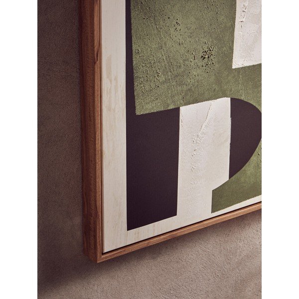 Paveikslas su rėmeliu/tapyba ant drobės 103x103 cm Astratto – Premier Housewares-image-3