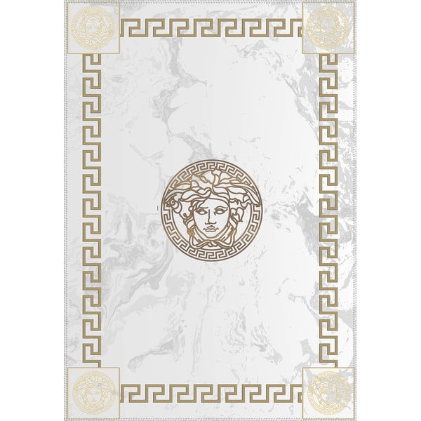 Pilkas kilimas Vitaus Logo, 160 x 230 cm