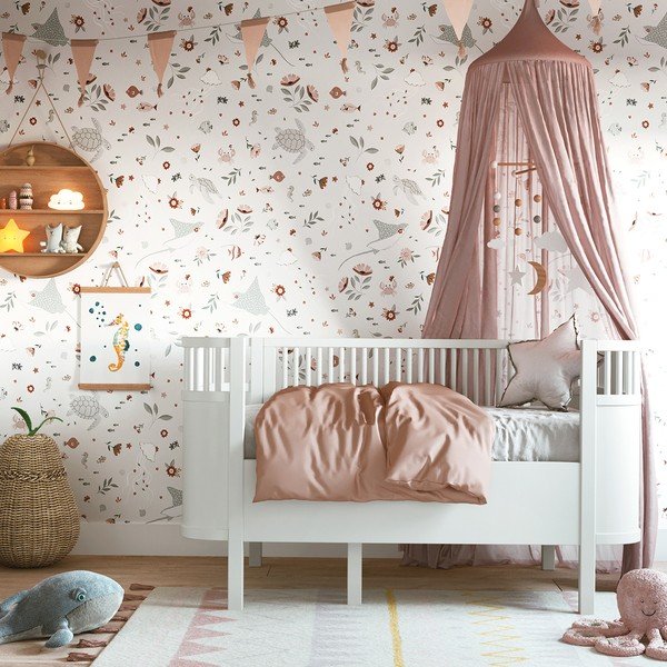 Vaikiški tapetai 10 m x 50 cm Dreamy Sealife – Lilipinso-image-2