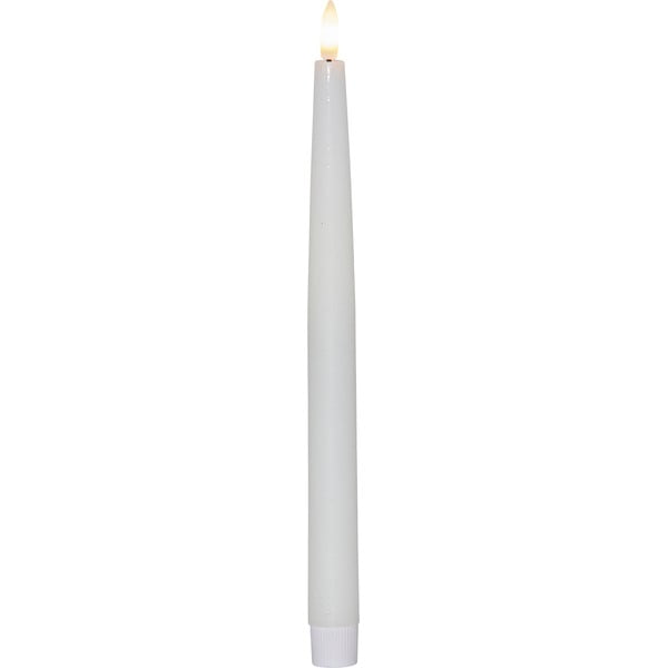4 baltų LED vaško žvakių rinkinys Star Trading Flamme, aukštis 28,5 cm-image-2