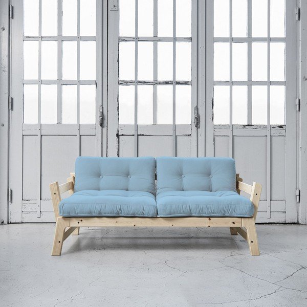 Sofa lova "Karup Step Natural/Celeste-image-1