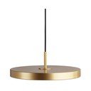Kabantis šviestuvas auksinės spalvos LED ø 31 cm su metaliniu gaubtu Asteria Mini – UMAGE