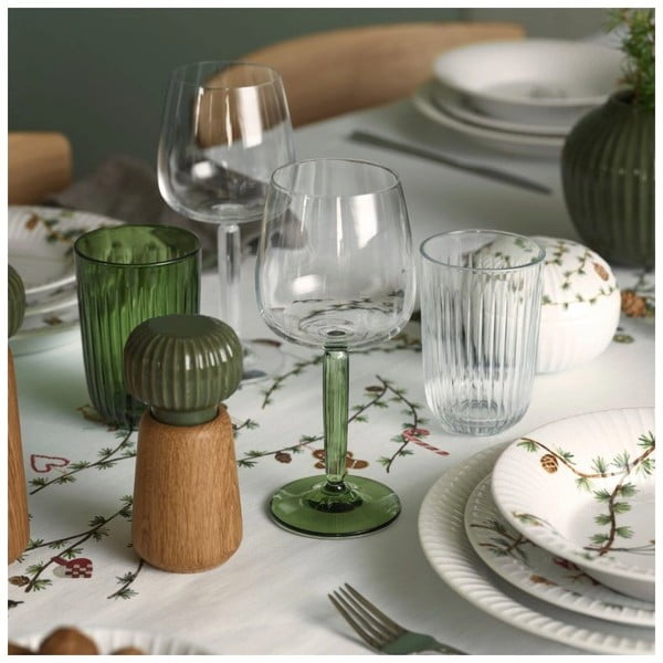 Iš medvilnės staltiesė su Kalėdų motyvu 150x220 cm Hammershøi Christmas – Kähler Design-image-3