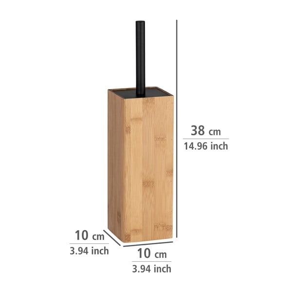 Bambukinis tualeto šepetys Wenko Padua-image-3