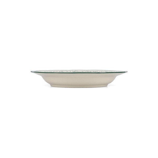 Žalios spalvos/dramblio kaulo spalvos sriubos iš porceliano  lėkštė ø 23 cm Cyril – S|P Collection-image-3