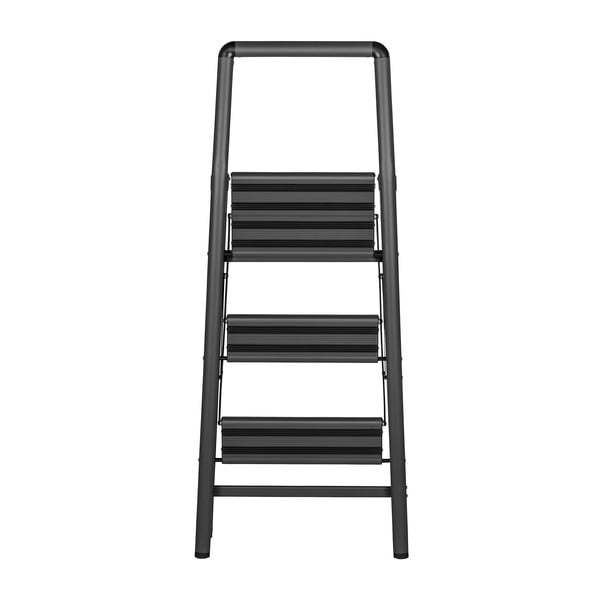 Pilkos kopėčios Weko Compact, aukštis 114,5 cm-image-3