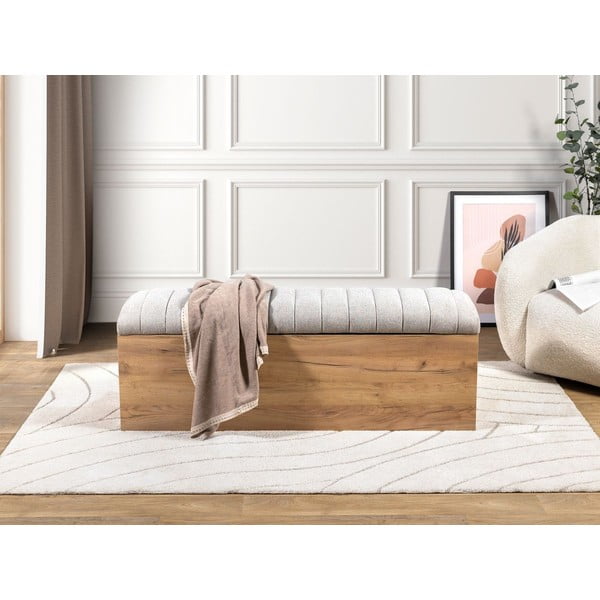 Suolas šviesiai pilkos spalvos/natūralios spalvos Oceane – Bobochic Paris-image-1