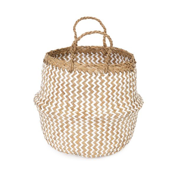 Šviesus jūržolės krepšys Compactor Zic Zac, ⌀ 27 cm-image-3