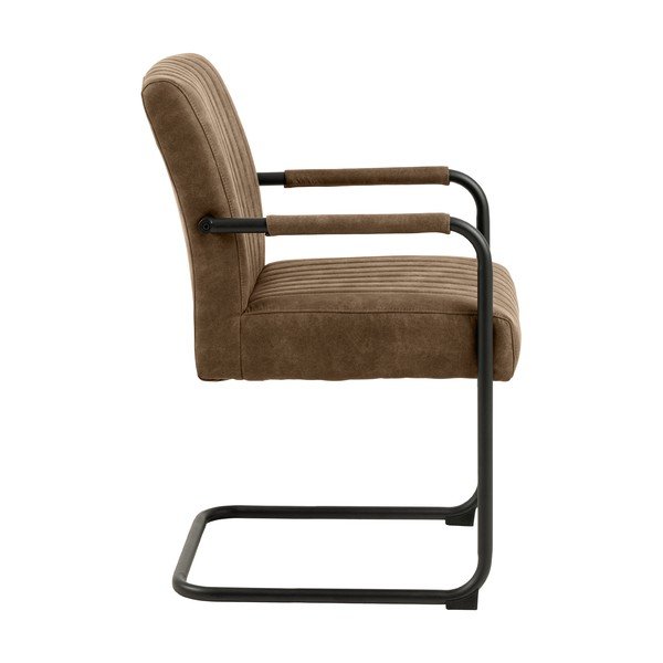 Valgomojo kėdės rudos spalvos 2 vnt. Adele – Actona-image-4