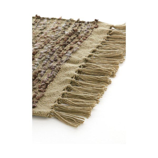 Antklodė ir pledas khaki spalvos 130x170 cm Cazar – Light & Living-image-1