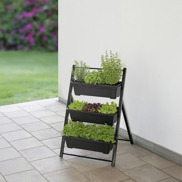 Iš metalo gėlių stovas (aukštis 85 cm) Vertical – Maximex-image-1